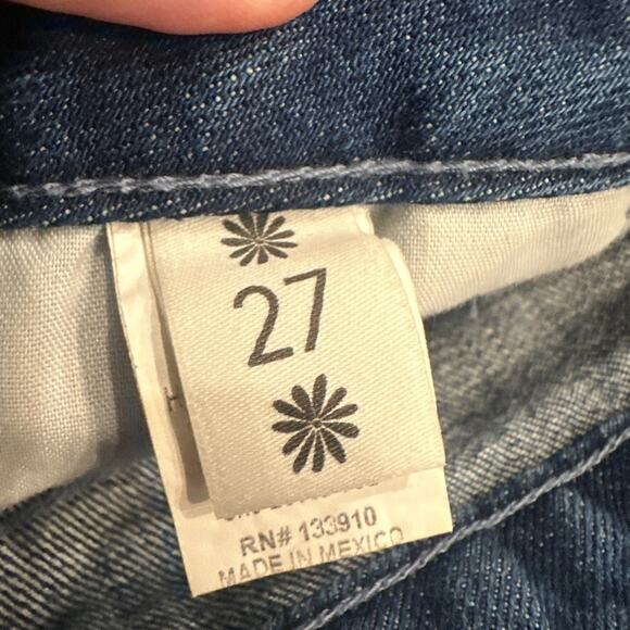 Show Me Your Mumu Houston Jean Shorts Size 27 Denim Palm Beach Distressed - Picture 4 of 8